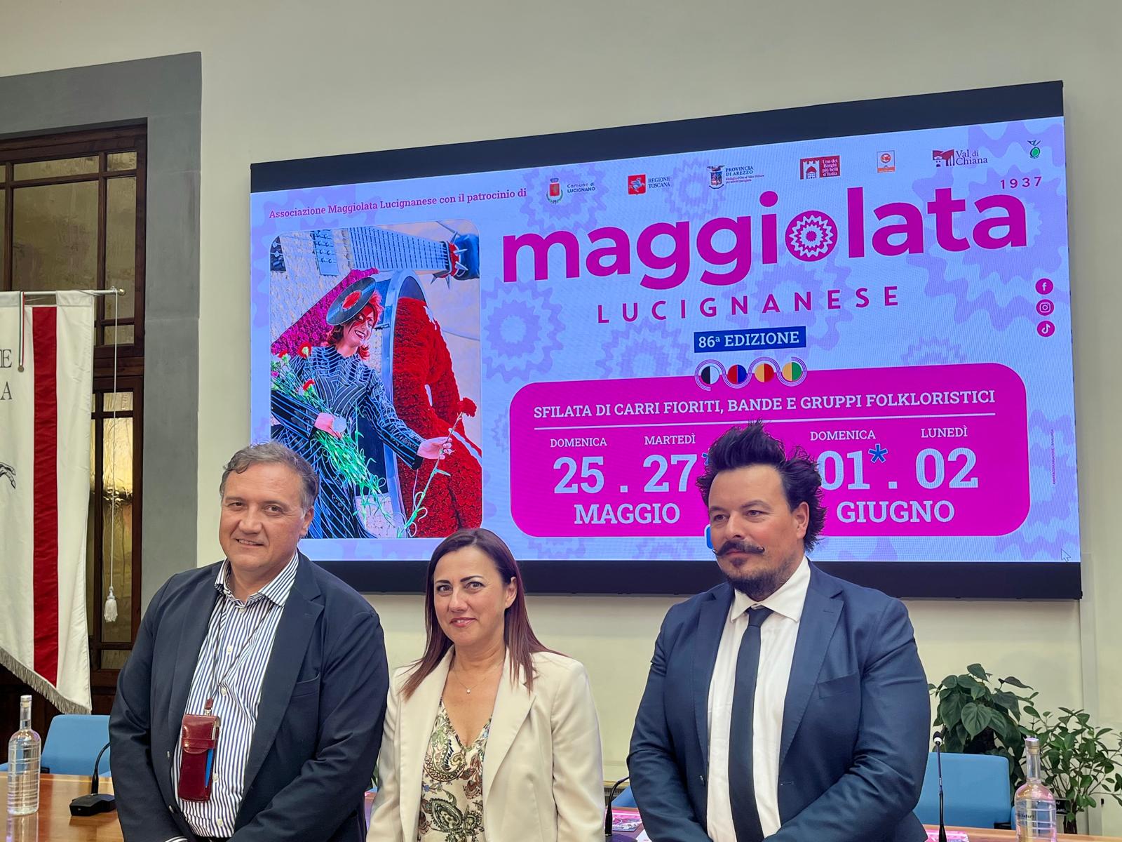 Dal 25 maggio a Lucignano torna la "Maggiolata". Marras: ...